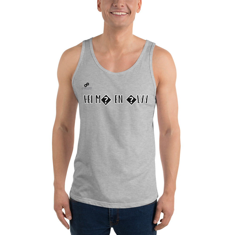 HEI MÄ EN ÄLYY Tank Top Unisex